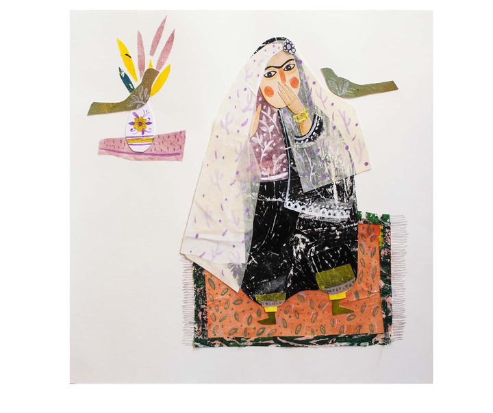 گالری آثار تصویرسازی عاطفه قربانی از ایران