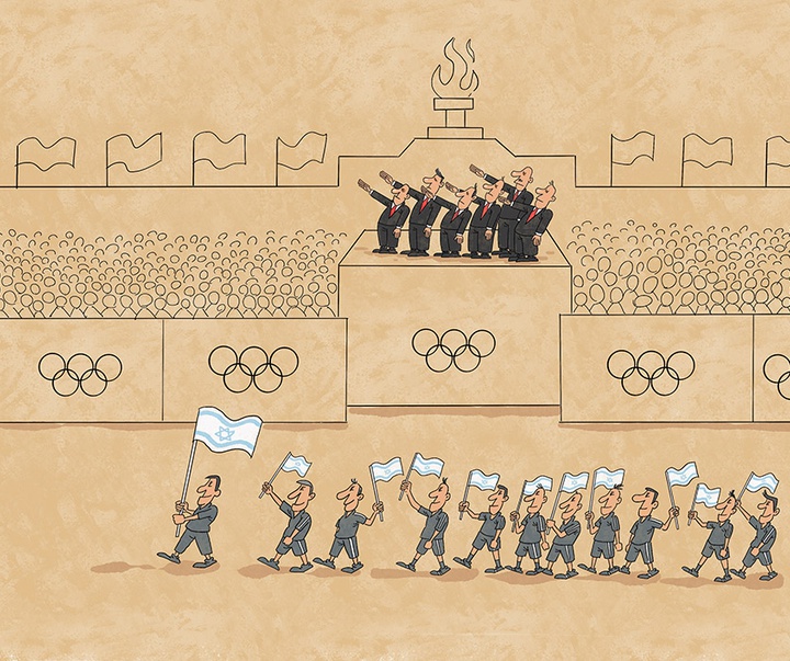 گالری آثار مسابقه بین‌المللی کارتون بایکوت نسل کشی 2024 - بخش دوم