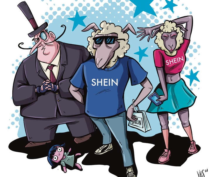 گالری آثار کارتون و کاریکاتور لاتراش یاسین از فرانسه