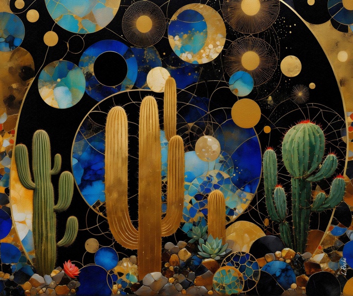 گالری نقاشی‌های اکرلیک لیا روشه از اسپانیا