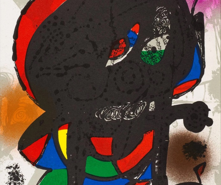 گالری آثار نقاشی خوان میرو از اسپانیا