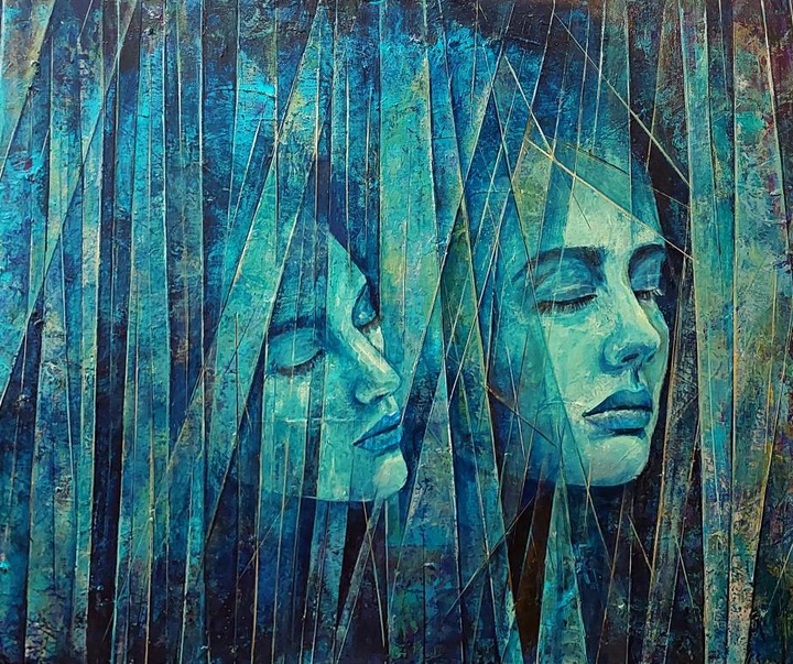 گالری نقاشی های زهره حسنی از ایران