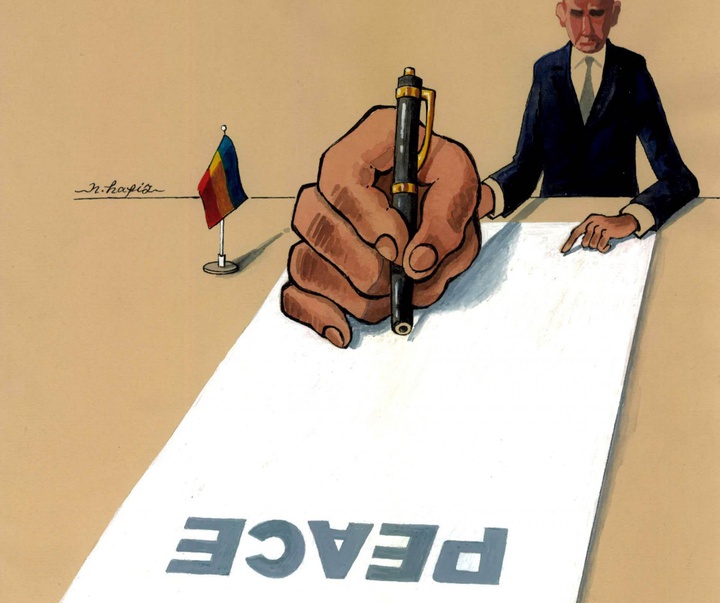 گالری آثار کارتون حافظ نصیر اوغلو از آذربایجان