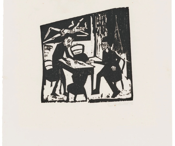 گالری آثار چاپ و گرافیک اریش هکل از آلمان