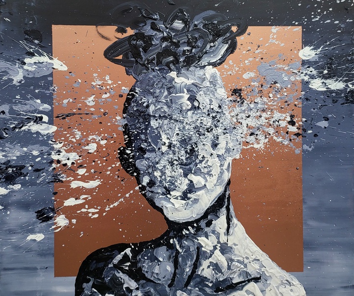 گالری آثار نقاشی انتزاعی الکس سنچنکو از بریتانیا