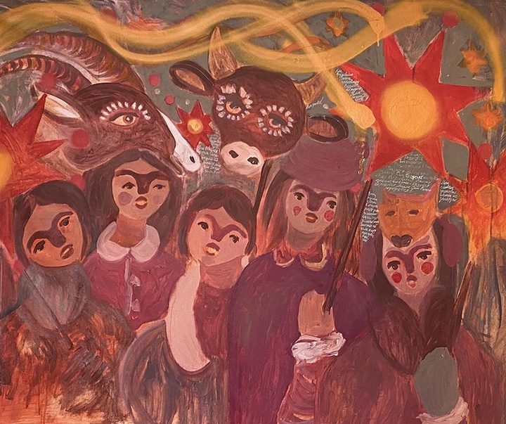 گالری نقاشی های داشا پوگودینا از اوکراین