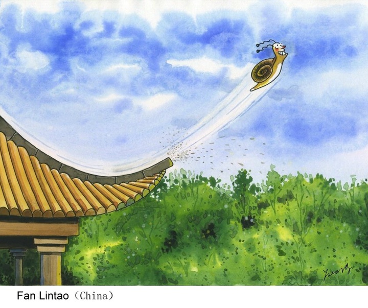 گالری آثار کارتون فان لیانتو از چین