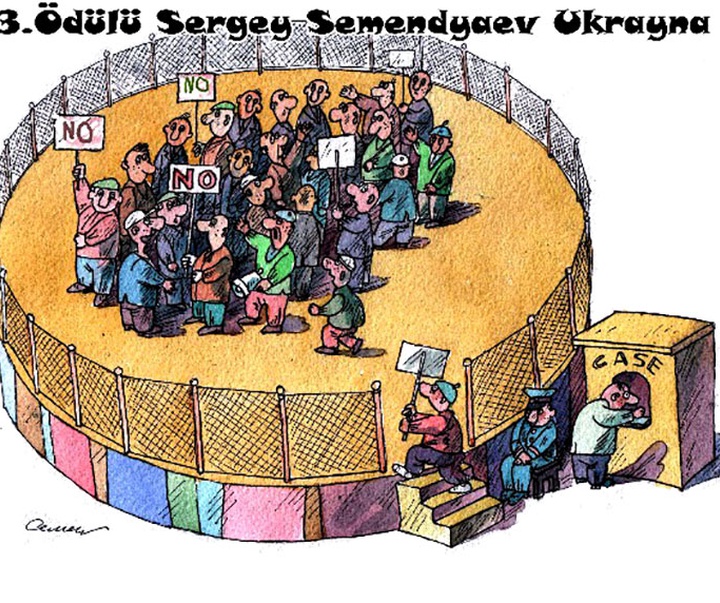 گالری آثار کارتون سرگئی سمندیایف از اوکراین