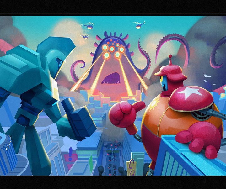 گالری آثار تصویرسازی فرناندو پکه از برزیل