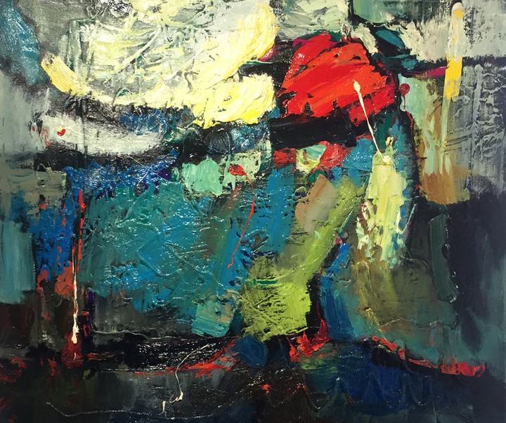 گالری آثار نقاشی رنگ روغن شهرام نباتی