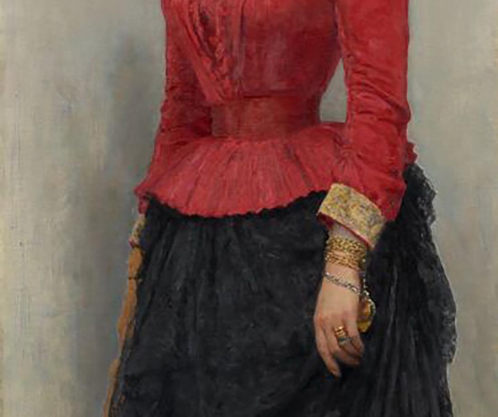 portrait of baroness v i ikskul von hildenbandt