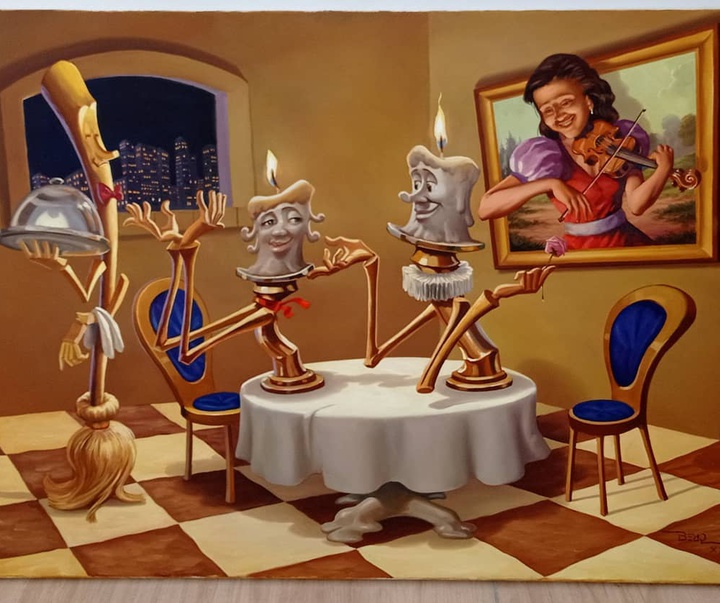 گالری آثار تصویرسازی برگ اولیویرا از برزیل