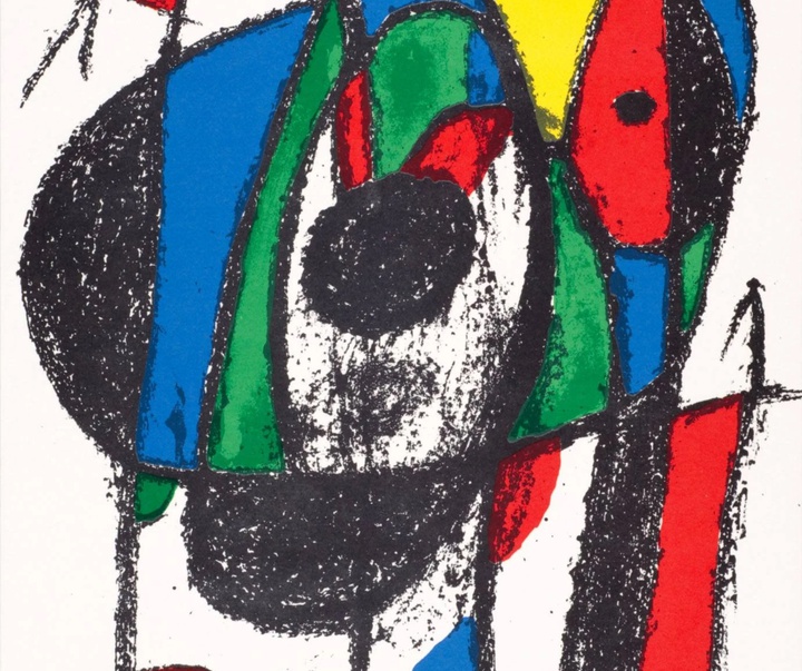 گالری آثار نقاشی خوان میرو از اسپانیا