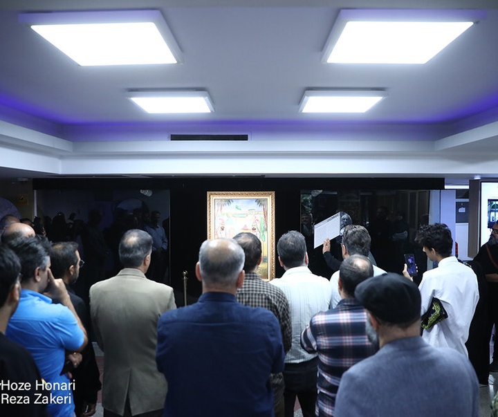 گالری افتتاحیه مجلس اول از نمایشگاه گروهی «روضه بهشت» با موضوع نقاشی