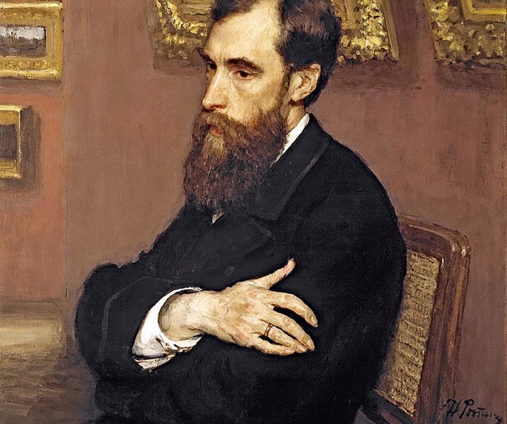 portrait of pavel mikhailovich tretyakov