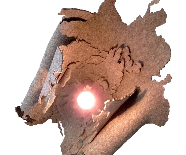 گالری آثار چیدمان و حجم جاناتان مانک از بریتانیا