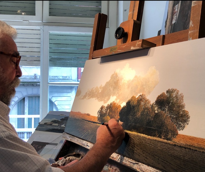 گالری آثار نقاشی آبرنگ خورخه فراسکا از آرژانتین