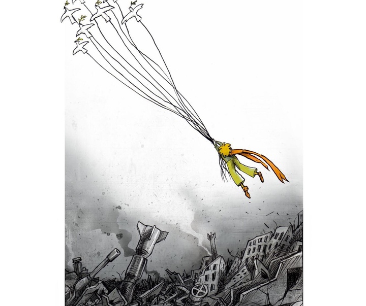 گالری آثار کارتون آنجل بولیگان از مکزیک