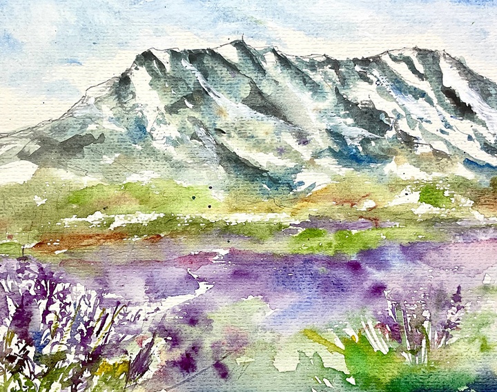 گالری نقاشی های آبرنگ والری مافریکا از فرانسه