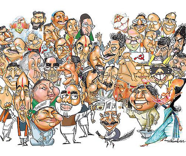 گالری کاریکاتورهای شانکار پامارتی از هندوستان