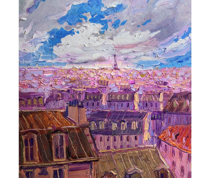 گالری آثار نقاشی رنگ روغن سرجیو سیوچینا از فرانسه
