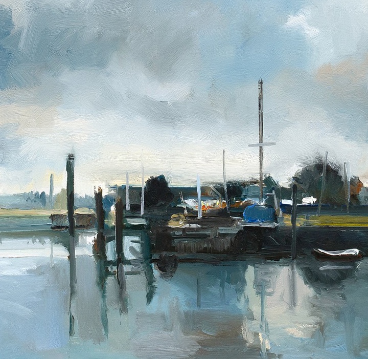 گالری نقاشی های دیوید اتکینز از انگلیس