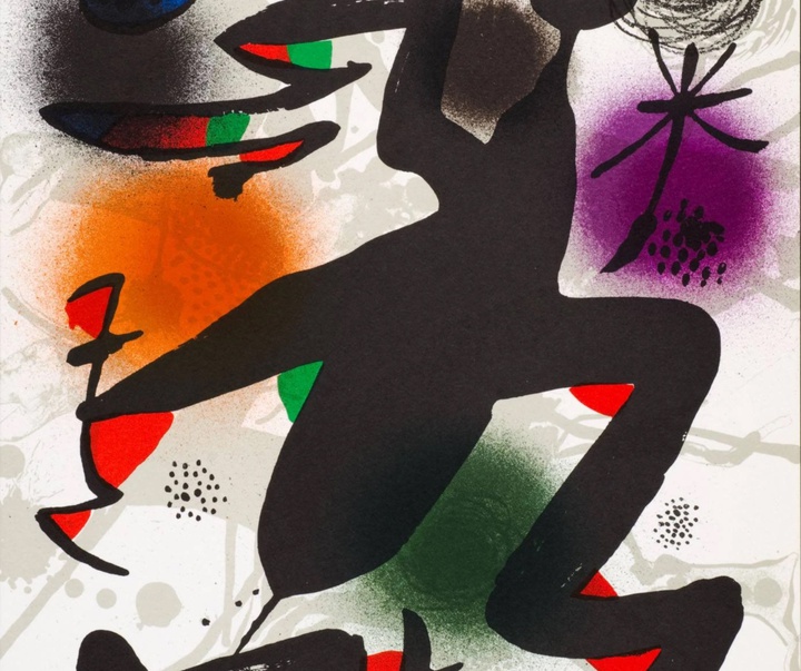 گالری آثار نقاشی خوان میرو از اسپانیا