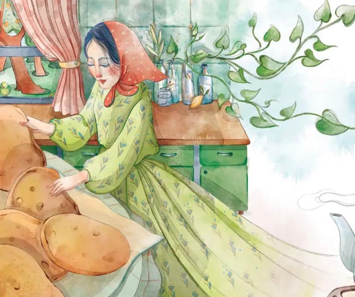 گالری آثار تصویرسازی مریم فاضلی از ایران