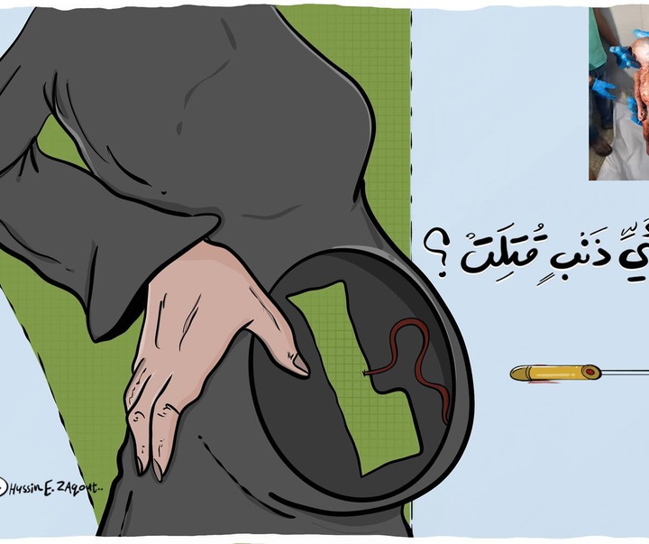 گالری آثار تصویرسازی حسین زقوت از فلسطین
