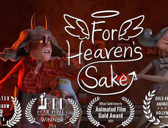 انیمیشن "به خاطر بهشت" اثری طنز با کسب جوایز فراوان