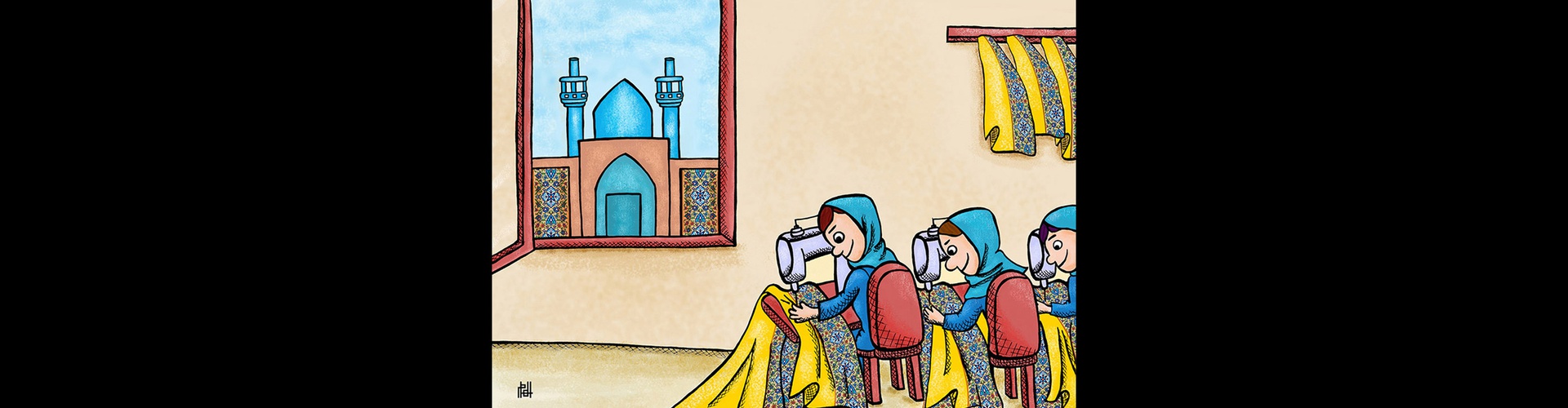 گالری کارتونهای الهام خلیلیمهر از ایران
