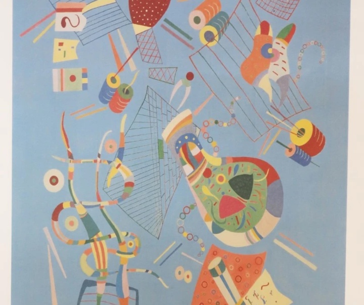 گالری آثار نقاشی واسیلی کاندینسکی از روسیه