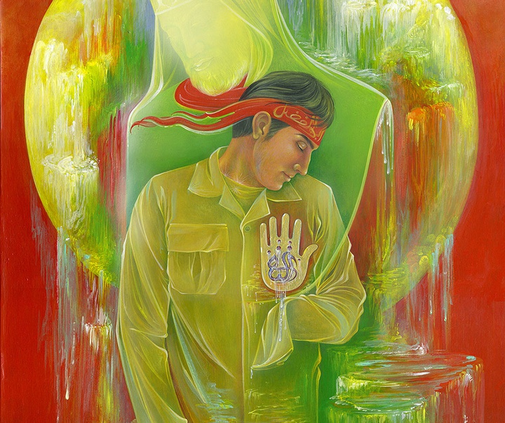 گالری آثار نگارگری مهدی فرخی