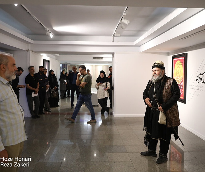 گالری دومین مجلس از نمایشگاه گروهی «روضه بهشت» با موضوع پوستر