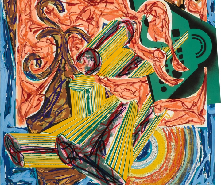 گالری آثار گرافیک فرانک استلا از آمریکا