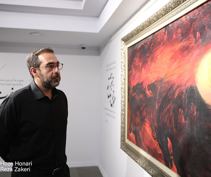 گالری افتتاحیه مجلس اول از نمایشگاه گروهی «روضه بهشت» با موضوع نقاشی