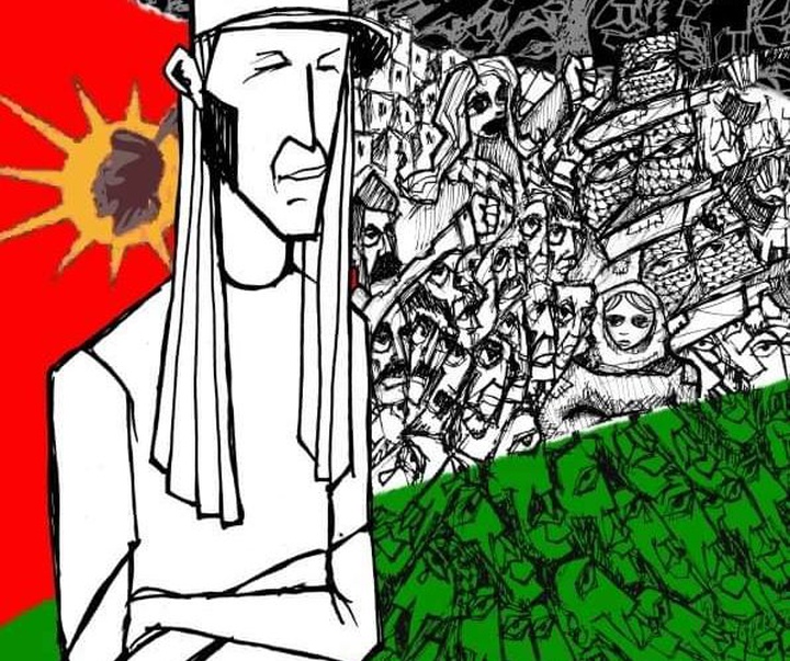 گالری آثار نقاشی نضال الخیری از فلسطین