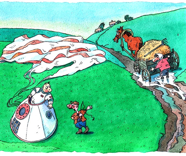 گالری آثار کارتون سرگئی سمندیایف از اوکراین