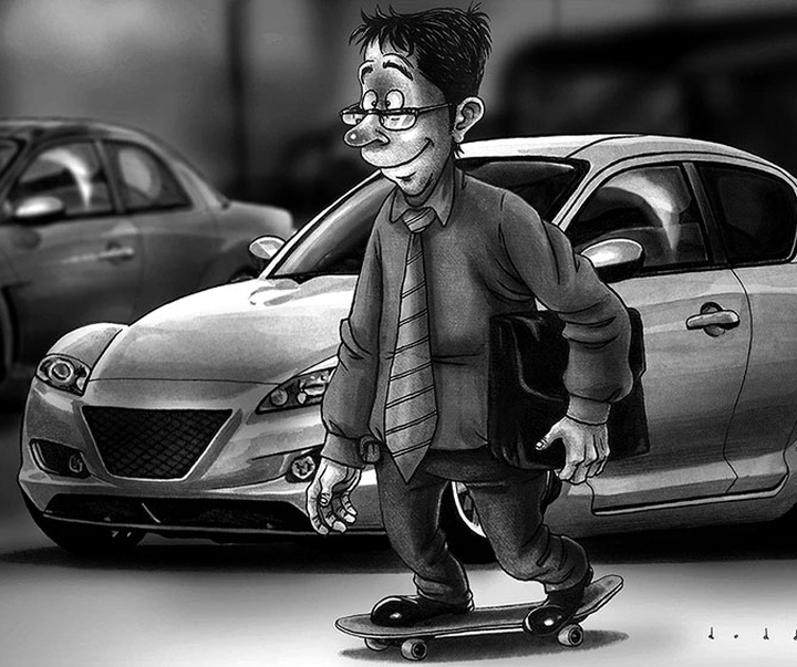 گالری آثار کارتون دادی اسوهیودی از اندونزی