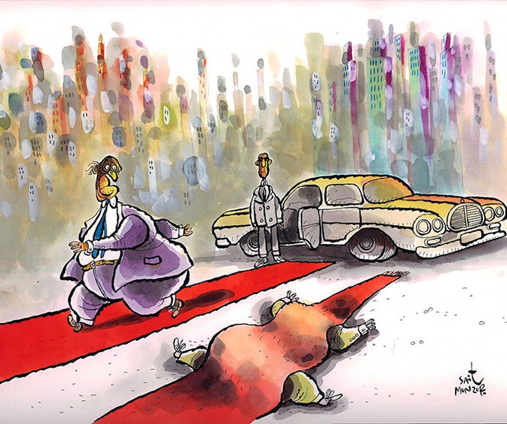 گالری کارتون‌های سعیت منزور از ترکیه