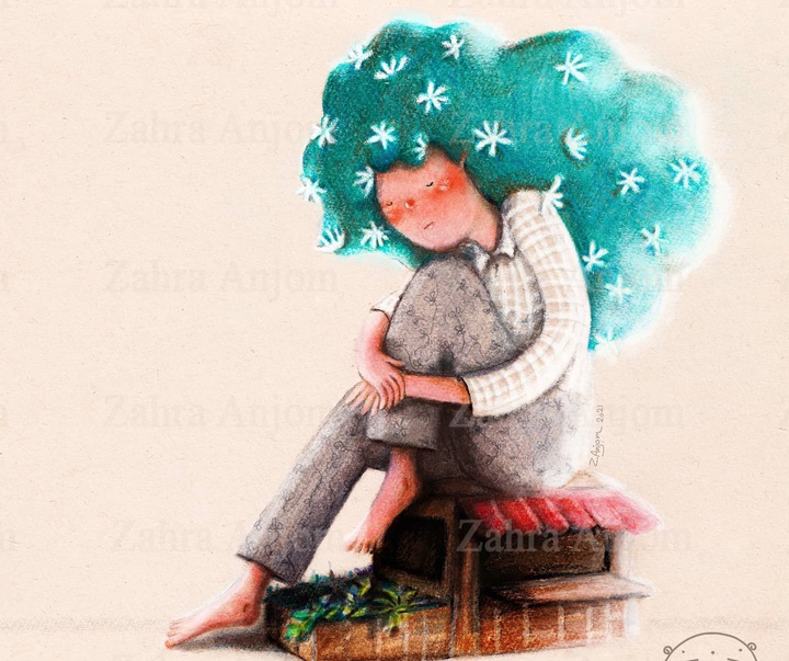 گالری آثار تصویرسازی زهرا انجم شعاع از ایران
