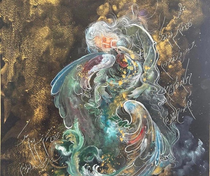 گالری آثار نگارگری علیرضا مرادی از ایران