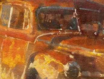 گالری آثار نقاشی رنگ روغن جیمز کراندال از آمریکا