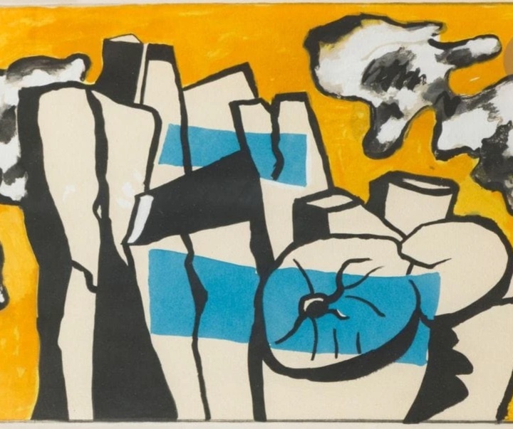 گالری آثار نقاشی فرناند لژه از فرانسه