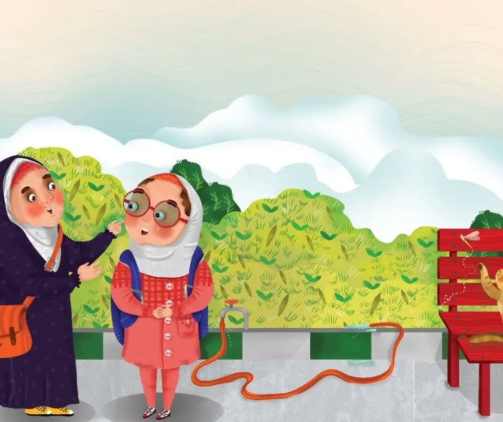 گالری تصویرسازی های سعیده تلخابی از ایران