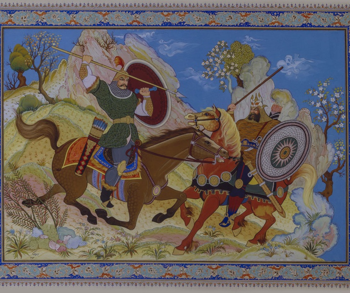 گالری آثار نگارگری و نقاشی محمد بهرامی از ایران