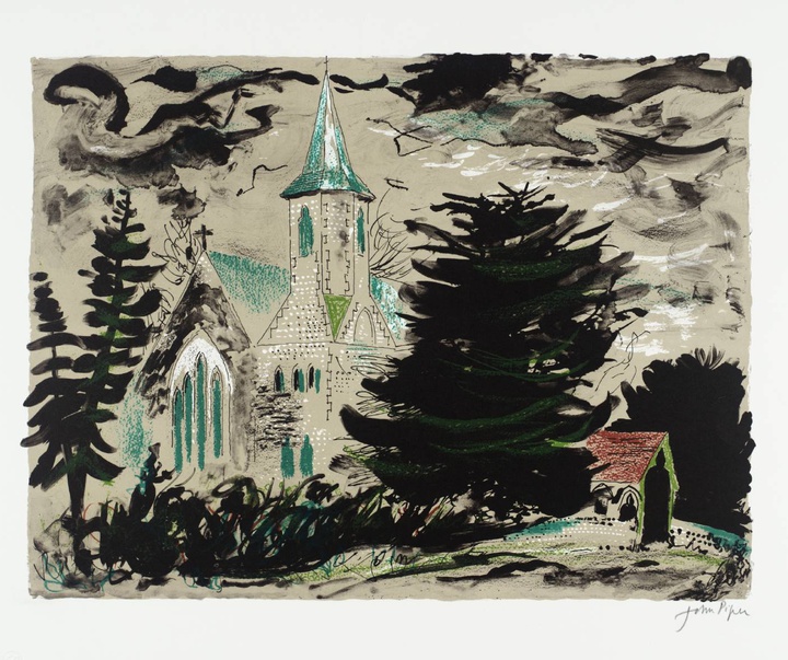 گالری آثار نقاشی و چاپ جان پایپر از انگلستان