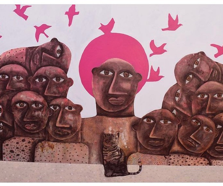 گالری نقاشی های ابراهیم جوابره از فلسطین