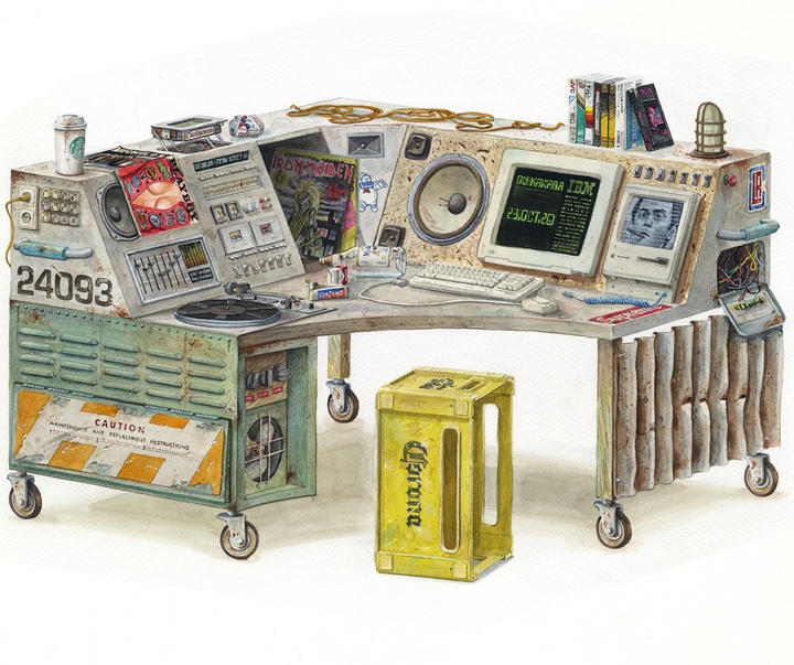 گالری آثار نقاشی آلوارو نادئو از برزیل