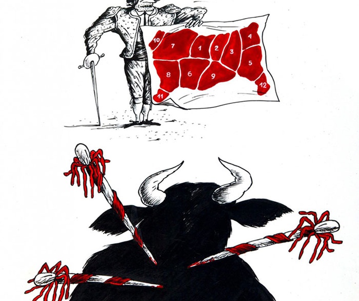 گالری آثار کارتون یوری کوسوبوکین از اوکراین